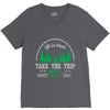 life is short take the trip buy the shoe V-Neck Tee
