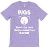 pigs thank the lord they're made from bacon T-Shirt