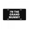 grand mummy License Plate