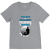 Gramps &amp; Grandson Fishing Partners For Life V-Neck Tee
