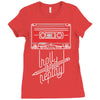roll and replay Ladies Fitted T-Shirt