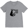 crazy cat lady V-Neck Tee