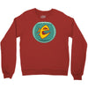 angry goldfish cartoon Crewneck Sweatshirt