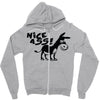 nice ass Zipper Hoodie