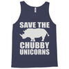 save the chubby unicorns Tank Top