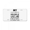 papa's License Plate