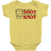 buy me a shot i'm tying the knot cute Baby Onesie