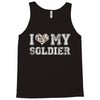 i love my soldier hunter camouflage Tank Top