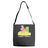 so hungry Adjustable Strap Totes