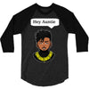 Killmonger Hey Auntie 3/4 Sleeve Shirt