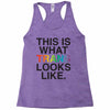 This Is What Trans Looks Like Racerback Tank