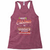 Merry Christmas To Grandpa Of Great Awesome Racerback Tank