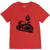 bikers V-Neck Tee