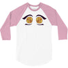 moe pizza eyes 3/4 Sleeve Shirt