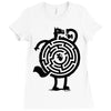 amazin' cat Ladies Fitted T-Shirt