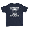 Super September Girl Youth Tee