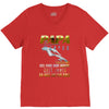 vater und tochter V-Neck Tee