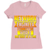 network engineer i connect the Ladies Fitted T-Shirt