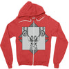 the team Zipper Hoodie