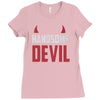 handsome devil Ladies Fitted T-Shirt