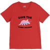 Save The Chubby Unicorns V-Neck Tee