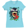 venom splatter Ladies Fitted T-Shirt
