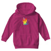 the magical kittencorn Youth Hoodie