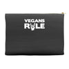 vegans rule Accessory Pouches