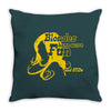 blondes have more fun and more stds Throw Pillow