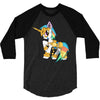 Robotic Baby Unicorn 3/4 Sleeve Shirt