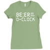 beer o'clock Ladies Fitted T-Shirt
