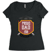proud dad of a 2018 graduate Women's Triblend Scoop T-shirt