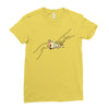 Creation of Adam Pizza Ladies Fitted T-Shirt