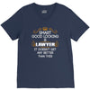Smart Good Looking Lawyer Doesnt Get Better Than V-Neck Tee