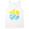 neo geo tribute yellow &amp; blue logo Tank Top
