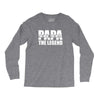 PAPA The Man The Myth The Legend T-Shirt T-Shirt Long Sleeve Shirts