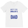 Behind Every Great Driller's Daughters Is A Truly Amazing Dad V-Neck Tee