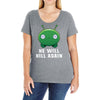 He Will Kill Again Ladies Curvy T-Shirt