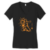 the jinchurik Women's V-Neck T-Shirt