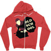 old school dj Zipper Hoodie