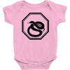 snake black Baby Bodysuit