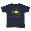 Totally Straight Lgbt Unicorn Toddler T-shirt