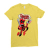 deadpool time Ladies Fitted T-Shirt