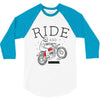 ride and fly high 3/4 Sleeve Shirt