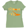 visit tatooine Ladies Fitted T-Shirt
