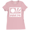 wm 74retro deutschland Ladies Fitted T-Shirt
