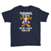 Training To Beat Goku Youth Tee