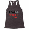 funny i fartlek Racerback Tank