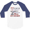 wenn papa es nicht kann 3/4 Sleeve Shirt