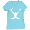 bad human Ladies Fitted T-Shirt